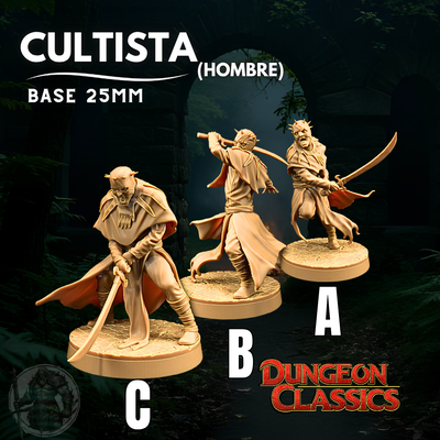Cultista (Hombre) - Dungeons & Dragons