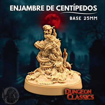 Enjambre de Centípedos - Dungeons & Dragons