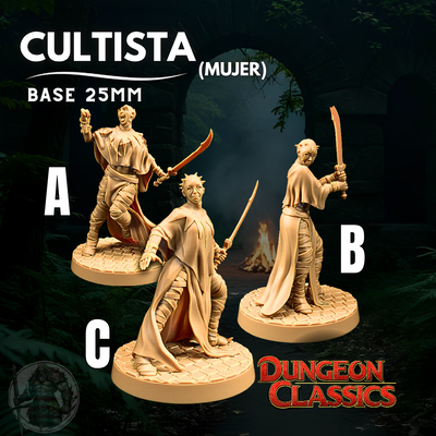 Cultista (Mujer) - Dungeons & Dragons