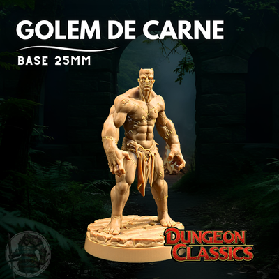 Golem de Carne - Dungeons & Dragons