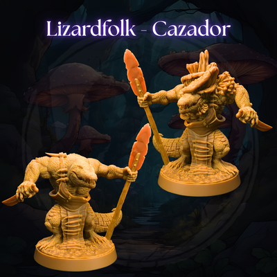 Cazador Lizardfolk - Dungeons & Dragons