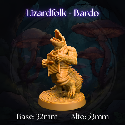 Bardo Lizardfolk - Dungeons & Dragons