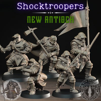 Shocktroopers - Trench Crusade -  Proxy by BTB