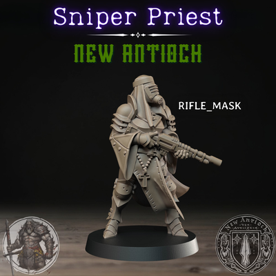 Sniper Priest (Rifle) - Trench Crusade -  Proxy by BTB
