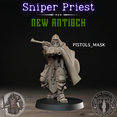 Sniper Priest (Pistols) - Trench Crusade -  Proxy by BTB