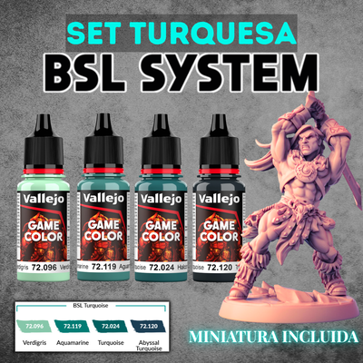 Set Turquesa - Sistema BSL # 08