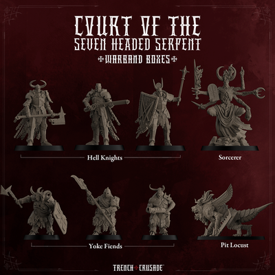 Court of the Seven Headed Serpent - Warband Box