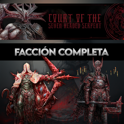 Corte de la Serpiente de Siete Cabezas - Trench Crusade (Facción Completa)