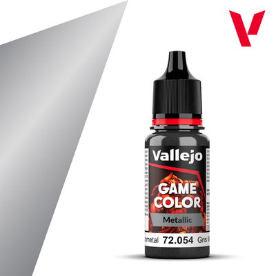 Vallejo Game Color - Gris Oscuro (Metalizado) - 72.054