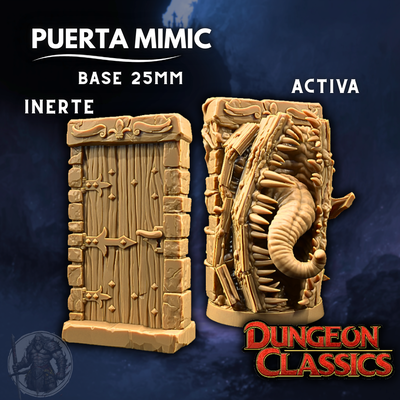 Puerta Mimic - Dungeons & Dragons