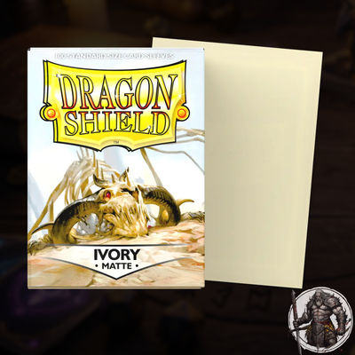Dragon Shield Marfíl Matte - Standard (100 u.)