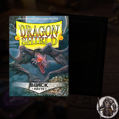 Dragon Shield Negro Matte - Standard (100 u.)