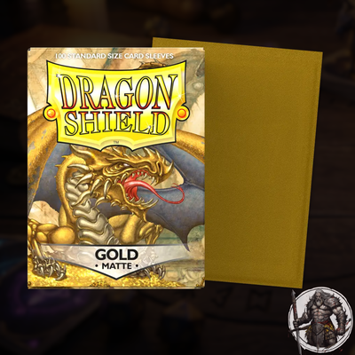 Dragon Shield Gold Matte - Standard (100 u.)