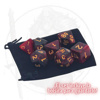 Red Dead - Set de Dados Poliédricos