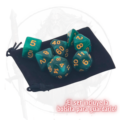 Forestal Depths - Set de Dados Poliédricos