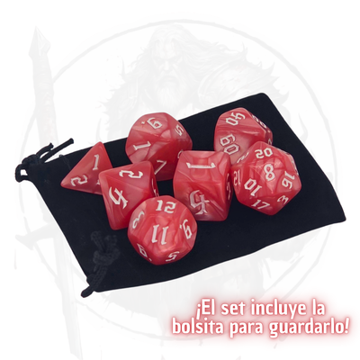 Cosmic Flesh - Set de Dados Poliédricos