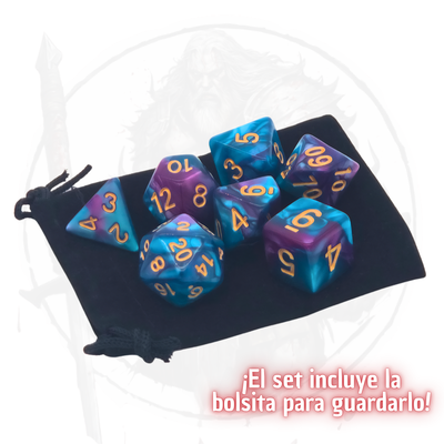 Sorcerer's Might - Set de Dados Poliédricos