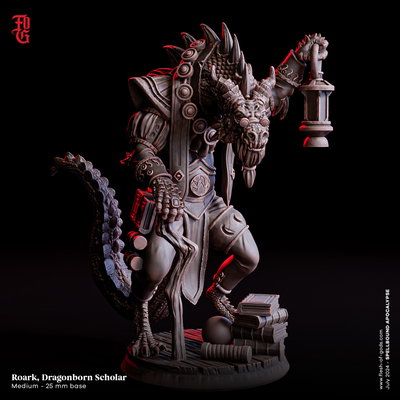Roark, Erudito Dracónido (NPC)