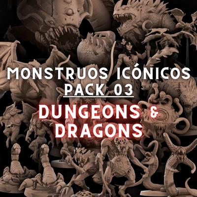Monstruos Icónicos - Pack 03 - Dungeons & Dragons - BTB