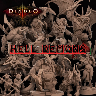 Demonios del Infierno - DIABLO - BTB