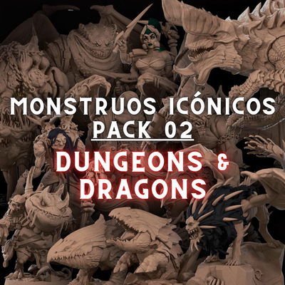 Monstruos Icónicos - Pack 02 - Dungeons & Dragons - BTB