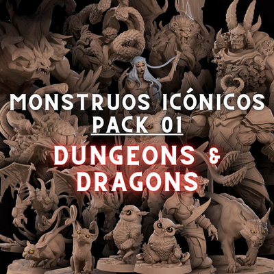 Monstruos Icónicos Dungeons & Dragons - BTB