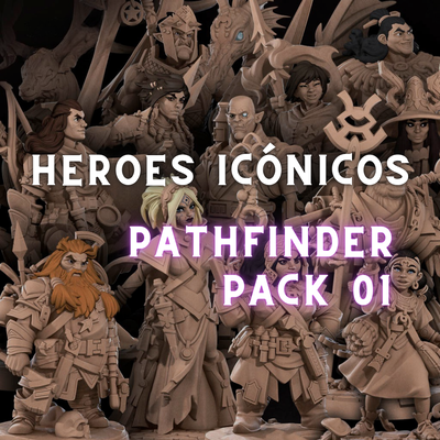 Heroes Icónicos Pathfinder Pack 01 - BTB