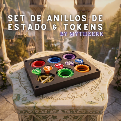 Set de Anillos de Estado y Tokens by MYTHZERK