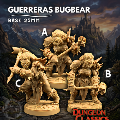Guerreras Bugbear - Dungeons & Dragons