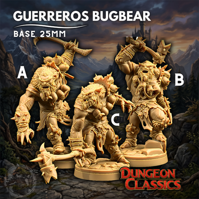 Guerreros Bugbear - Dungeons & Dragons