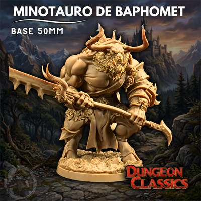 Minotauro de Baphomet - Dungeons & Dragons