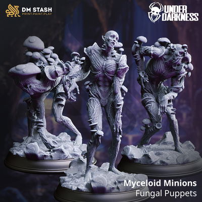 Myceloid Minions - Marionetas Fúngicas - Under Darkness