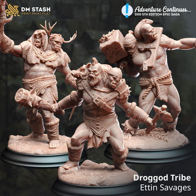 Tribu Droggod - Ettins Salvajes - The Adventure Continues