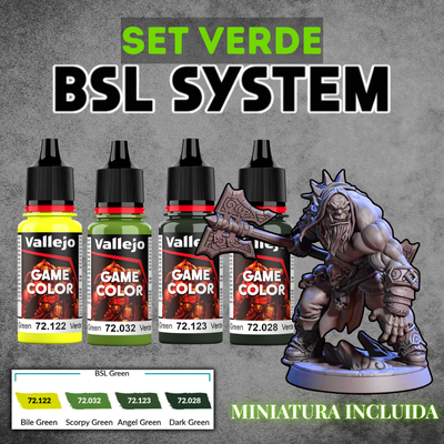 Set Verde Cálido - Sistema BSL # 10