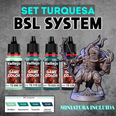 Set Turquesa - Sistema BSL # 08