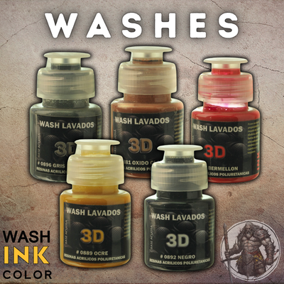 Washes (Lavados) - INK Color