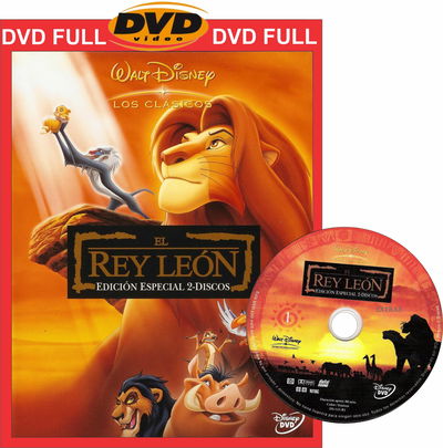 Saga El Rey Leon 7 discos 1994-2024