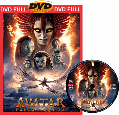 Avatar Fuego y Cenizas - DVD