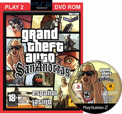 GTA San Andreas Español Latino - Ps2