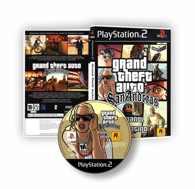 GTA San Andreas Latino - PS2 Premium