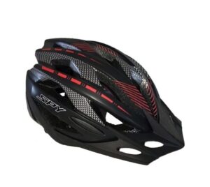Casco SPY mtb regulable negro-Rojo TALLE L