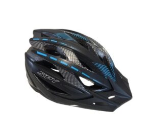 Casco SPY mtb regulable Negro-celeste Talle L