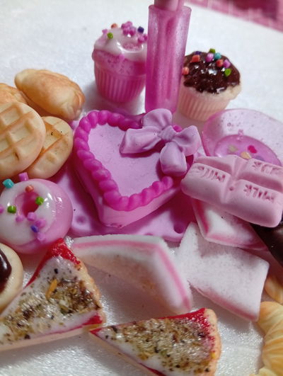 Comida miniatura para muñecas 