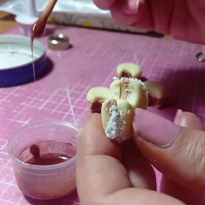Tutorial alfajores de maicena miniatura  
