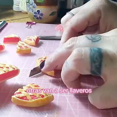 Tutorial pasta frola miniatura  