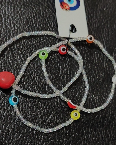 Pulsera x 3 transparente 