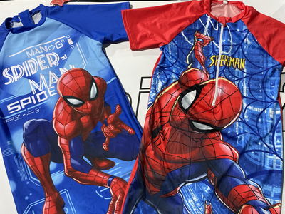 Malla enteriza Spiderman UV 