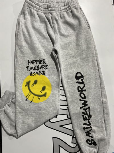 Jogger algodón frizado Smile