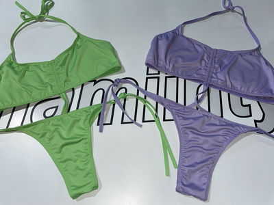 Bikini bando frunce