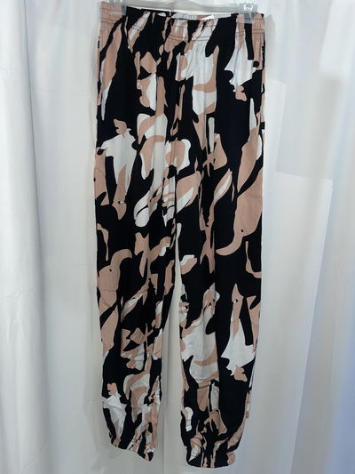 Jogger de fibrana estampado